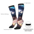 thumbnail image 6 of Salouo Urban Style Colorful Dragon Print Women's Men's Ankle Socks 1-pack Casual Athletic Socks for Unisex Adult Moisture-Wicking Socks for Daily Wear/Running/Sport, 6 of 8