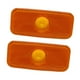 thumbnail image 4 of 2 luces de laterales, luces de posición laterales, repuestos multiusos, LED ámbar resistente, reemplazo directo para RV 1671689 MK7, 4 of 9