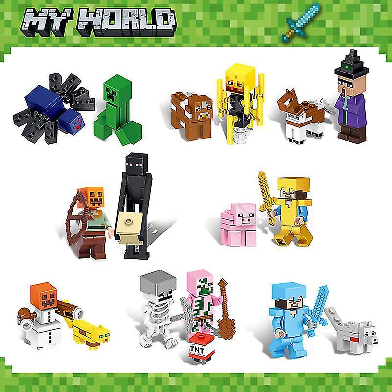Minecraft 2-Pack Ender Dragon & Wither Figures – Collectible Set