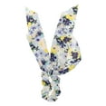 thumbnail image 4 of Unique Bargains 1 Pc Elegant Ribbon Hair Scrunchies Hair Ties Yellow, Blue, 4 of 5