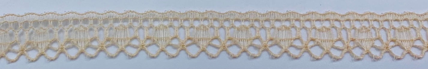 Sand 7/16" Fine Baby Lace