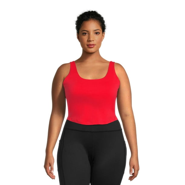 Avia Women's Plus Size Sport Crop Top