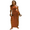 Orange, variant on LYMAYTER Women Halter Dresses Knitted Fashion Open Back Dress for S-L Double High Slit Beach Long Dress