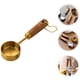 thumbnail image 3 of Medición de la cuchara Manejo de madera Polvo Cucharara Coffee Browe Soop Spoon para cocina, 3 of 4