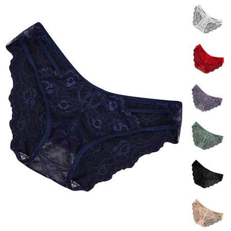 Generic Women s Seamless Hipster No Show Invisible Ice Silk Stretch Underwears Pack Bikini Underwear Panty