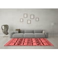 thumbnail image 3 of Ahgly Company Indoor Rectangle Oriental Red Industrial Area Rugs, 4' x 6', 3 of 4