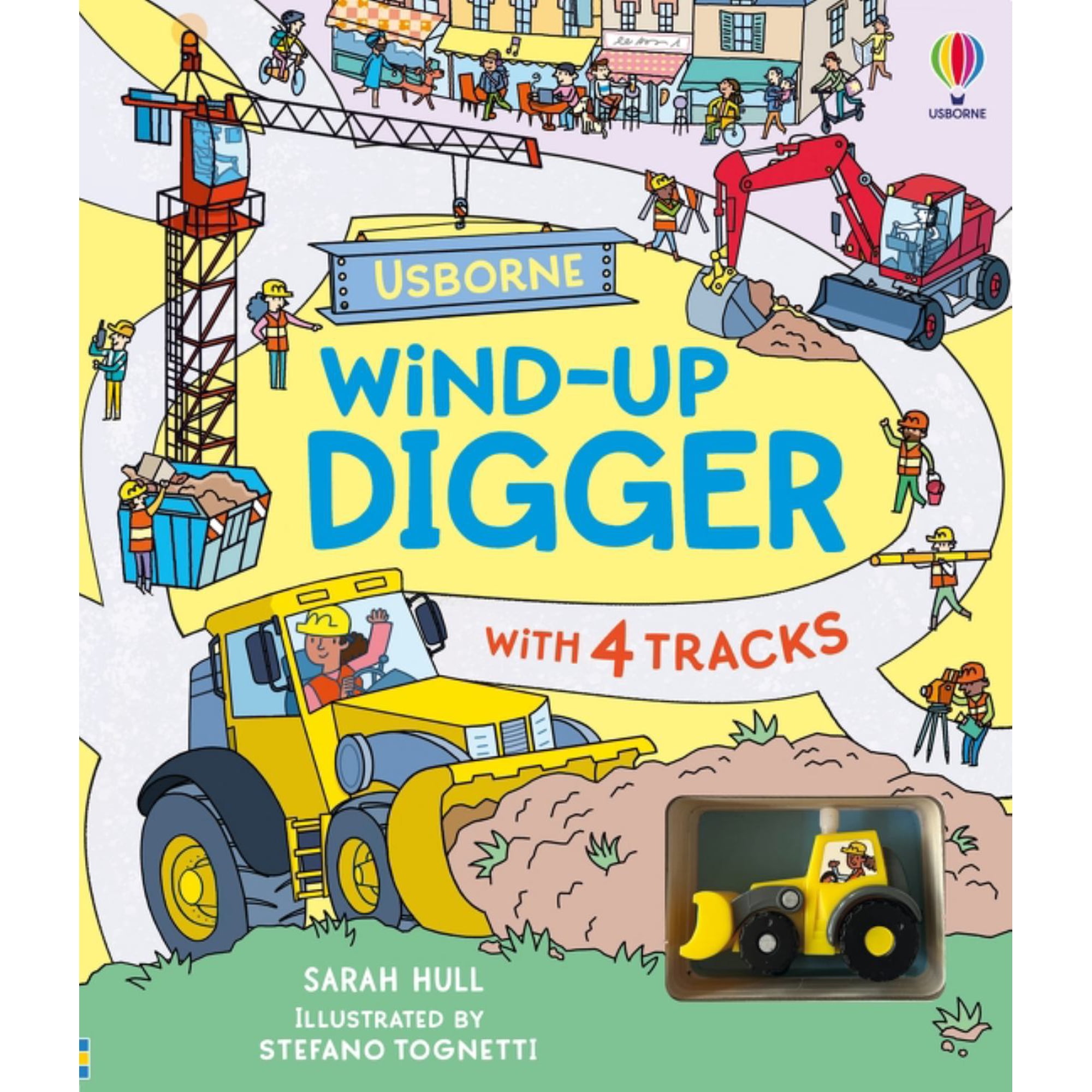 Wind-Up Digger (Board Book)
