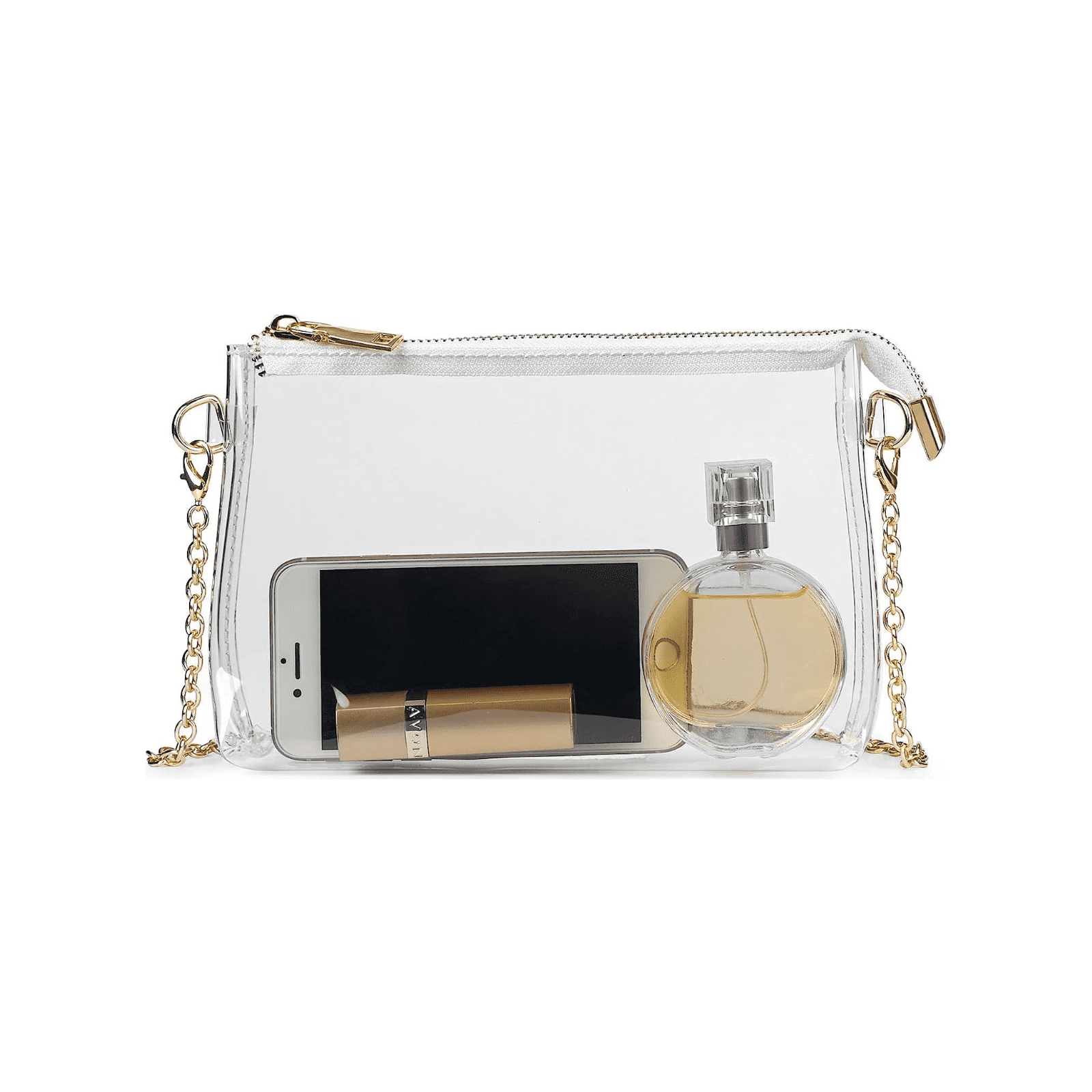 Translucent iridescent barrel bag sale