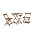 thumbnail image 1 of Holden Brown Three-Piece Square Table Set, 1 of 9