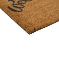thumbnail image 5 of Northlight Natural Coir Floral Rectangular "Welcome" Doormat 18" x 30", 5 of 5