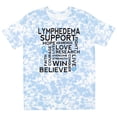 thumbnail image 3 of Inktastic Lymphedema Awareness Month Ribbon T-Shirt, 3 of 5