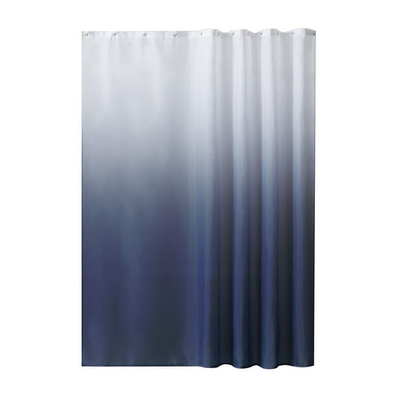 Grrvtrz Gradient Digital Printed Shower Curtain Bathroom Curtain Polyester Thickened Bath Cover Bathroom Curtain Gradient Color Shower Curtain,Bathroom Decor,Bathroom Accessories