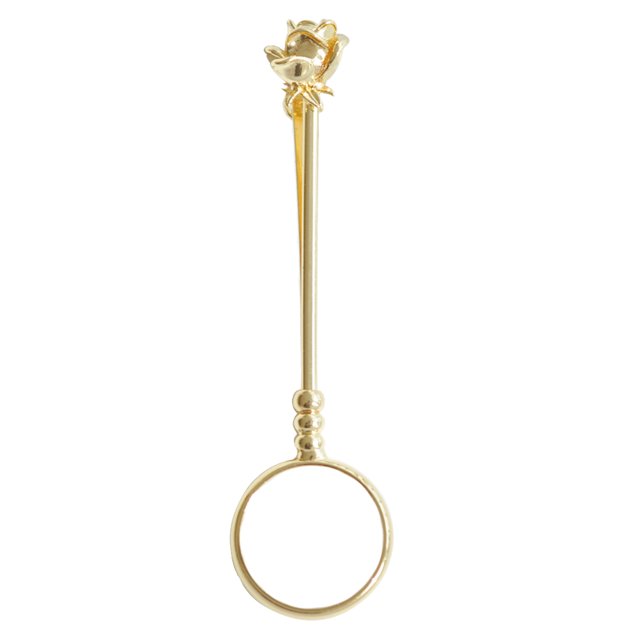 Matsuzay Accesorios de Clip de anillo para hombre, anillos de dedo, suministros de joyería ajustables, coleccionables elegantes, soporte de mano de Metal encendedores Oro brillante N0.16/S Matsuzay HA061669-09
