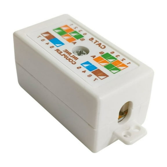 Cat6 Junction Box RJ45 Splices Connectors Unshielded Punch Down Type Coupler