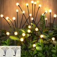 thumbnail image 1 of 2 Pack Solar Powered Firefly Lights, 8 Led Outdoor Waterproof Solar Lights, 1 of 5