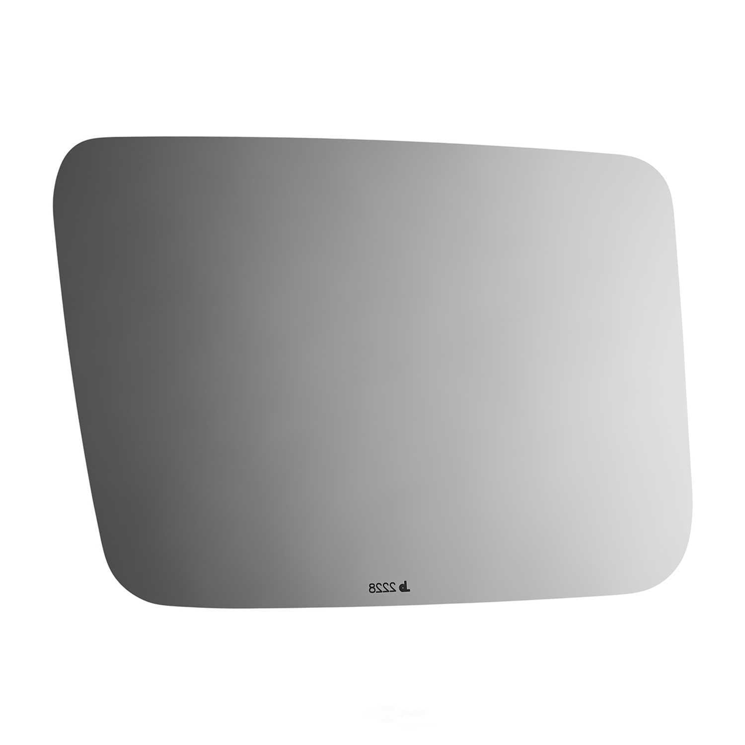Burco 2228 Passenger Side Flat Replacement Mirror Glass for Chrysler