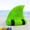 Green, variant on KEKE Back Float Swim Fin Trainer with Elastic Strap, Wearable Shark Fin Swim Float, Buoyancy Foam for Kids Children Toddler Swimming Safety, Purple