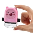 thumbnail image 1 of Número portátil Rolling Stamp Herramienta aritmética Math Stamp Learning Homeschool Kindergarten Roller Digital Teaching Stamp para la enseñanza de la División rosa Soledad Sello de enseñanza digital, 1 of 10