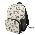 thumbnail image 6 of Yspwyqan Backpack for 10 Year Old Girl, Cowboy Boot Bow 17 Inch Lightweight School Bag, Front Pocket, Cute Daypack for Kindergarten Elementary School, 6 of 7