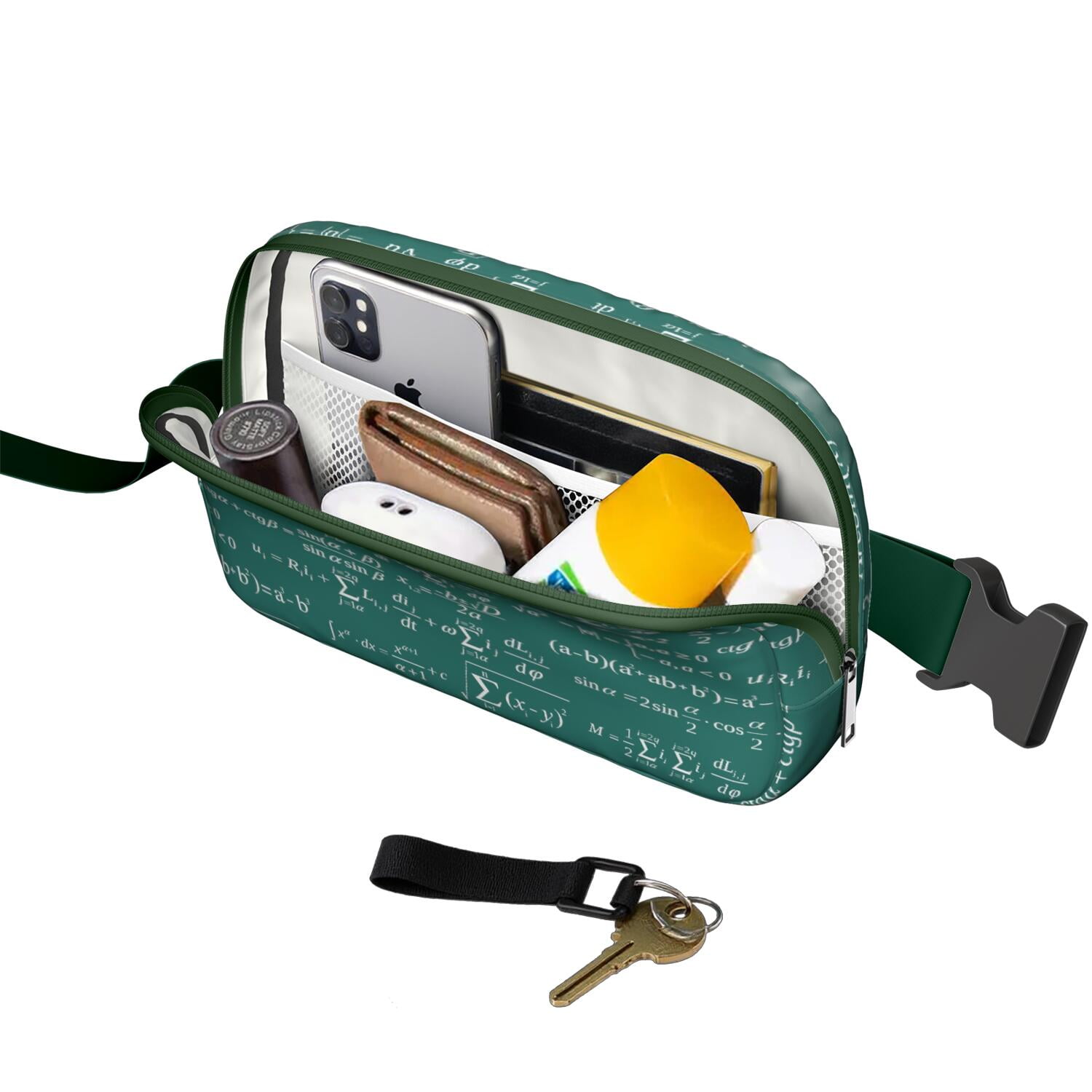 Scientific Laboratory Fanny Pack – Fun & Functional Waist Bag Featuring Biology Elements and Science Knowledge