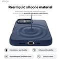 thumbnail image 5 of Magnetic Silicone Case Compatible with iPhone 16 Pro Max Case 6.9 Inch Compatible with All MagSafe Accessories - Built-in Magnets, Soft Grip Silicone, Shockproof [Stone], 5 of 5