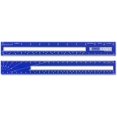 thumbnail image 1 of Alumicolor 3345-5 AlumiDrafter Engineer Drafting Tool, 12IN, Blue, 1 of 5