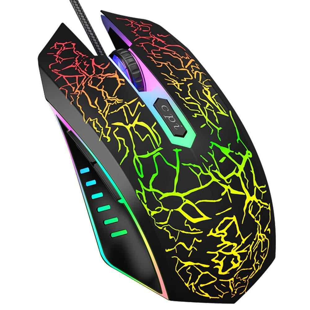VersionTECH. Wired Gaming Mouse, Ergonomic USB Optical Mouse Mice with