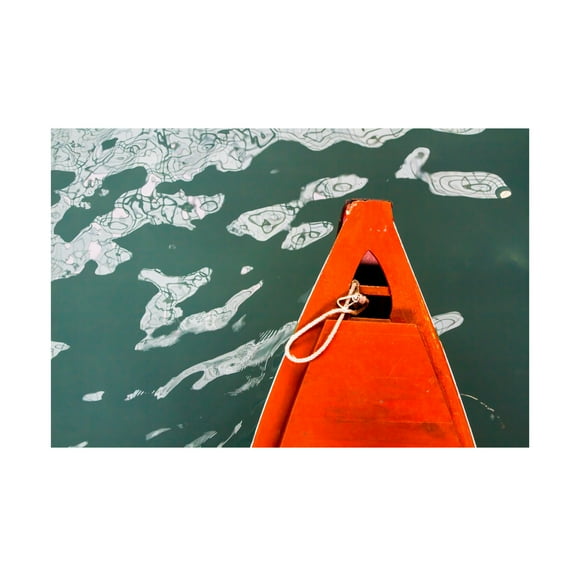 Canvas Wall Art - Ugur Erkmen 'Red' Wall Art for Living Room, Bedroom, or Office Décor by Trademark Fine Art - 19 x 12 Inches