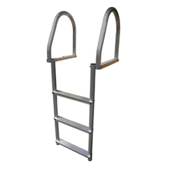 Dock Edge 2173-F Aluminum 3-Step Eco Flip-Up Dock Ladder