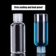 thumbnail image 3 of 5Pc 3.4oz Empty Plastic Travel Bottles for Leak Proof Squeezable Travel Size Containers Travel Essentials Accessories,clear, 3 of 4