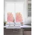 thumbnail image 2 of Window Privacy Film Pink Gold Stained Glass Window Film Decorative Sun Block Window Cover Boho Modern Abstract Minimalist Aesthetic Flower Window Clings Static Sticker for Bathroom 19.6"x39.3", 2 of 7