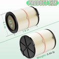 thumbnail image 2 of Filtro Dooniass 17816 compatible con aspiradoras en seco y húmedo Craftsman, 2 of 6