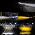 thumbnail image 2 of 2pzs Faros Auxiliares 3 Modos Doble Color Led Para Auto Moto, 2 of 8