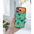 thumbnail image 5 of WIRESTER Shockproof Soft Rubber Cover Case for Apple iPhone 17 Pro Max 6.9" 2025, Chicken Pattern, 5 of 5