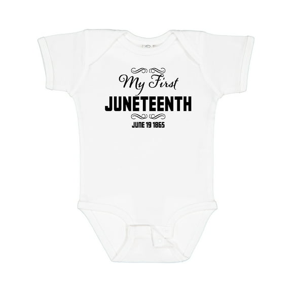 Inktastic My First Juneteenth June 19, 1865 Boys or Girls Baby Bodysuit