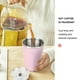 thumbnail image 2 of Billuyoard Taza de enfriamiento Color sólido Estilo simple Doble capa 330 ml Verano Sellado a prueba de fugas Reutilizable Lavable Taza de Cocina y Comedor Cielo azul, 2 of 6