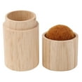 thumbnail image 2 of Wooden Sewing Needle Holder Large Capacity Sewing Pin Cushion Circular Wooden Needle Storage Box Portable Pin Cushion Wood Sewing Storage Case Secure Needle Tube, 2 of 9