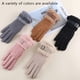 thumbnail image 5 of Dnzceghtig Guantes de invierno para mujer Guantes de mensajes de texto con pantalla táctil para clima frío, 5 of 5