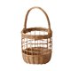 thumbnail image 2 of Cesta tejida a mano, cesta de ratán para almacenar, cesta rústica para recoger frutas y verduras, cesta de flores, cesta de picnic para pasteles de, 2 of 9