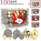 thumbnail image 2 of Aitsite Boules De Nol 6cm Arbre De Nol Boules Boule De Porte Murale Ornements Dcorations Arbre Balles Dcoratives Vacances Fourniture De Fte De Mariage, 2 of 4