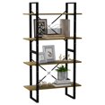 thumbnail image 2 of vidaXL 4-Tier Book Cabinet 80x30x140 cm Solid Pine Wood, 2 of 5