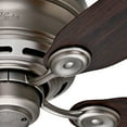 thumbnail image 5 of Hunter 42 inch Indoor Ceiling Fan No Light - Ceiling Fan without Light, Low Profile Mount, 5 Blades, For Bedroom, Living Room, or Kitchen, Pull Chain - Low Profile IV 51060, Antique Pewter, 5 of 10