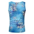 thumbnail image 4 of Gibobby Men's Cotton A-Shirt White Tank Top Undershirts Tank Tops Men Tank Tops Men Muscle(XL,Sky Blue), 4 of 5