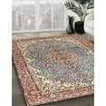 thumbnail image 3 of Ahgly Company Machine Washable Indoor Rectangle Traditional Chestnut Brown Area Rugs, 7' x 10', 3 of 7