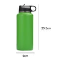 thumbnail image 2 of Botella de agua de acero inoxidable: termo de metal con aislamiento al vacío que mantiene el calor, 2 of 5