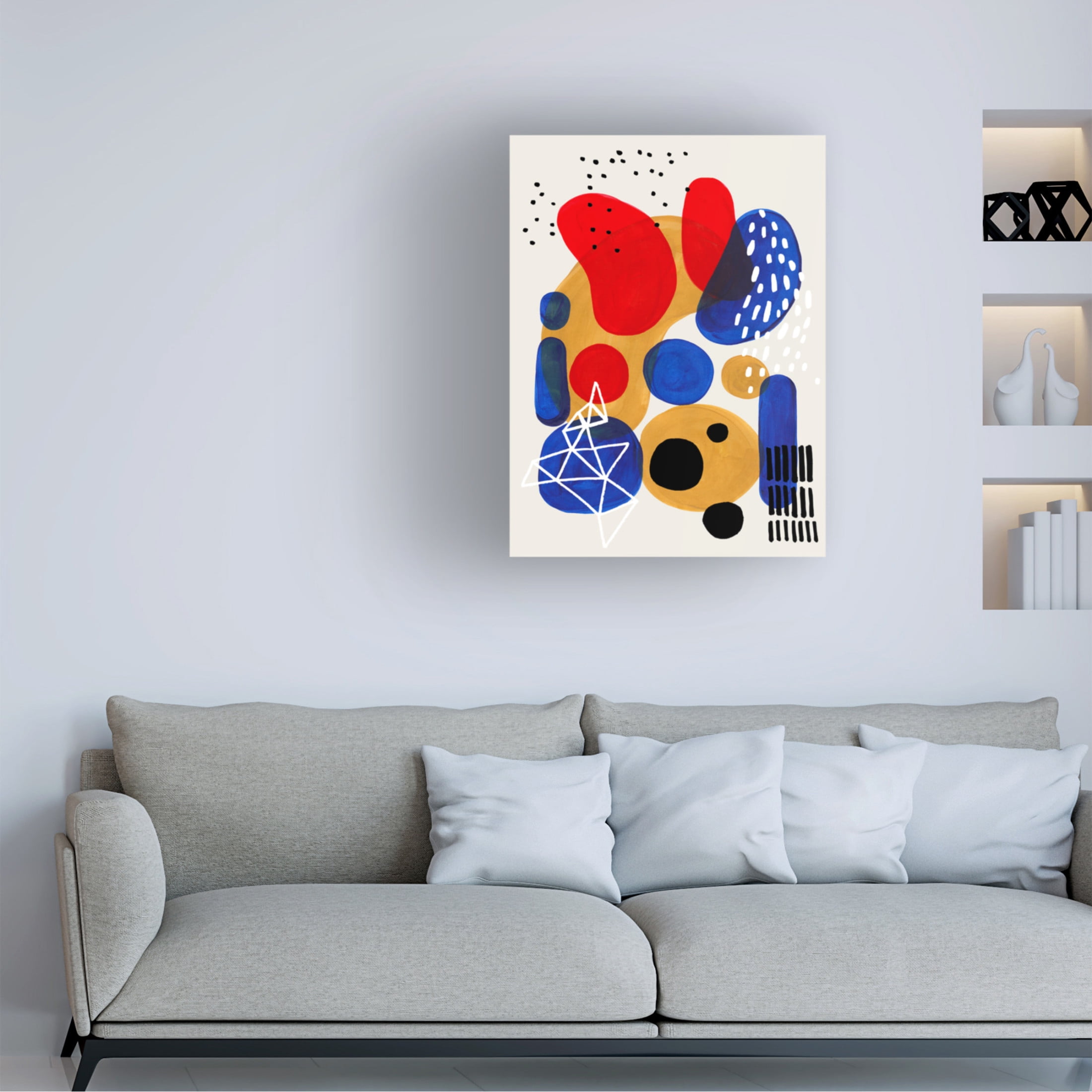 Trademark Fine Art Ejaaz Haniff Primary Fun Canvas Wall Art