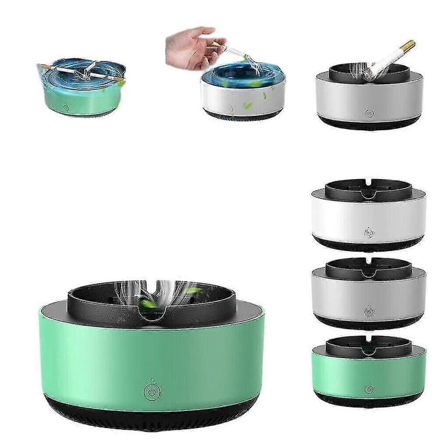 Air Purifier Intelligent Ashtray Smokeless Ashtray For Workplace Car Outdoor