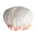 thumbnail image 1 of Visland Bath Hat Star Pattern Double Layer PVC Kids Shower Shampoo Cap for Bathroom, 1 of 7