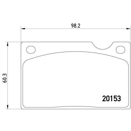 Volvo 240 Dl Wagon - Go-Parts OE Replacement for 1990-1993 Volvo 240 Front Disc Brake Pad Set for Volvo 240 (Base / DL / SE)