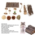 thumbnail image 3 of Small Animal Molar Toys, Teeth Grinding Promote Exercise Tunnel Chew String Hamster Toys Set  For  For Chinchilla, 3 of 8